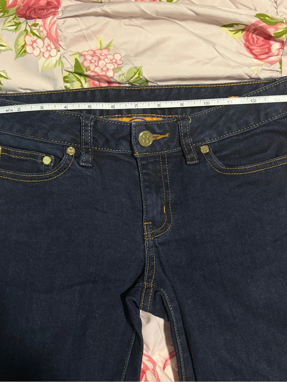 Tory Burch Straight Leg jeans size 25